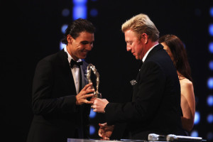 Rafael+Nadal+Boris+Becker+Awards+Ceremony+z0Sm9aZwDiql