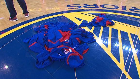 SportsCenter on X: An inside look at the Clippers' protest in Oakland of  Donald Sterling. (via @ArashMarkazi)  / X