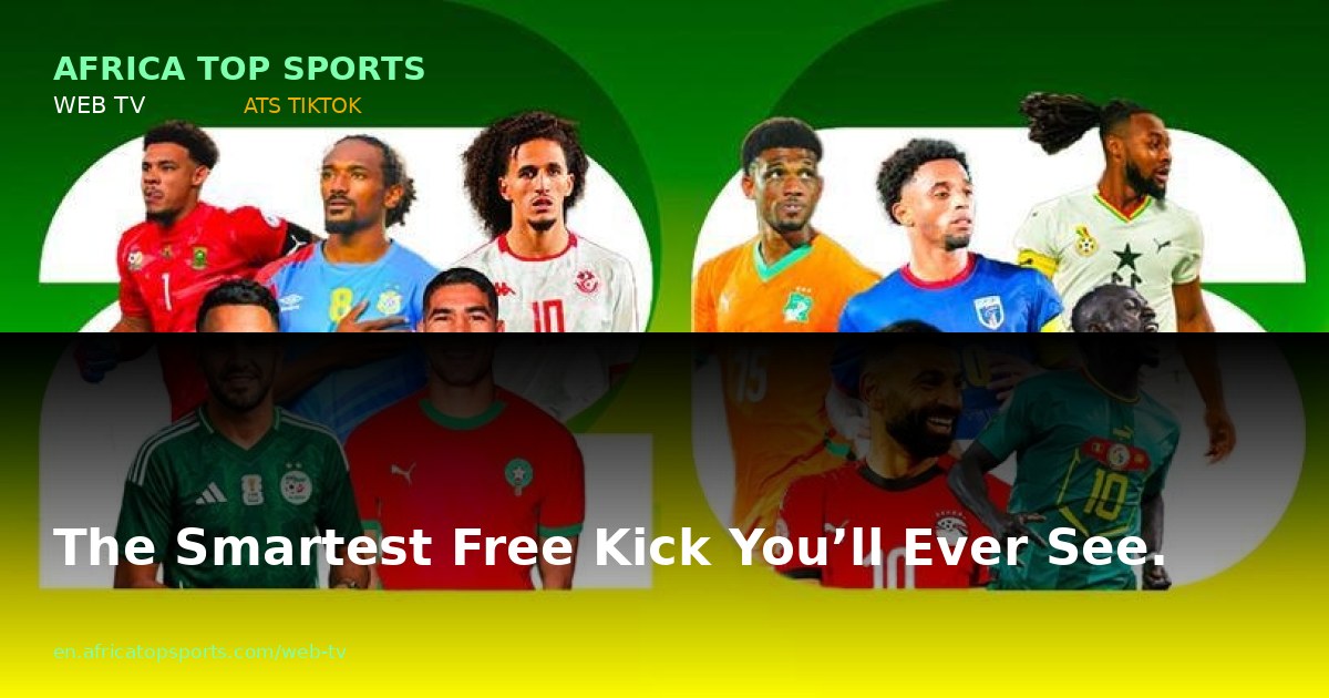 The Smartest Free Kick You’ll Ever See.