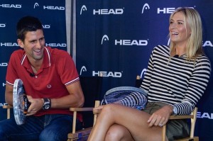 maria sharapova and novak djokovic