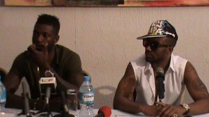 Launching of the SEA foundation: Fally Ipupa playing alongside Adebayor ...