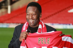 Pele Attends Ceremony For Worlds Oldest Football Club