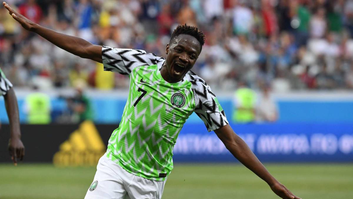 It S Two Years Since Ahmed Musa Netted A Brace Against Iceland In Wc