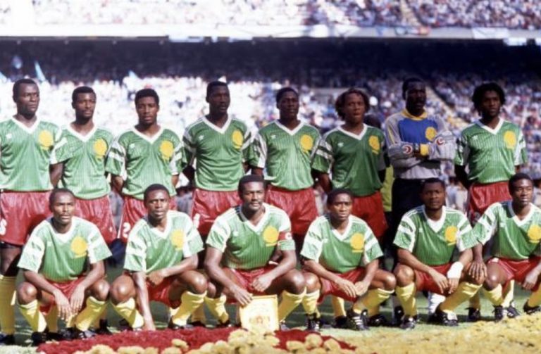 cameroon football team 1990 world cup