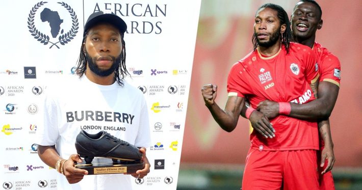 Belgium: Dieumerci Mbokani winw the 2020 Ebony Shoe ! - Africa Top Sports