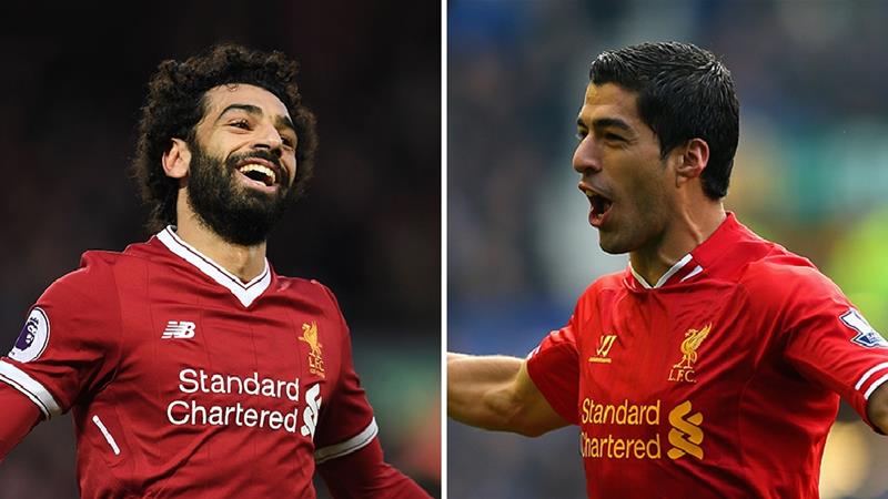 Salah and Suaréz