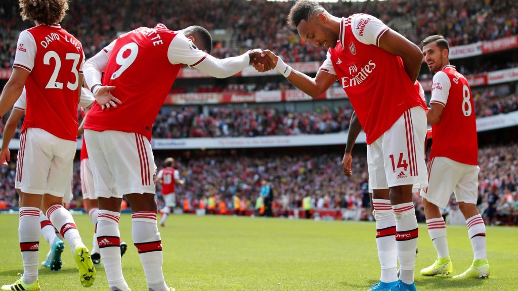 Aubameyang and Lacazette