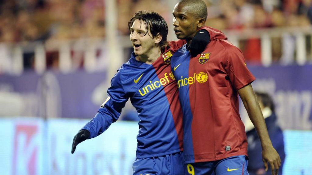 Eto'o and Messi