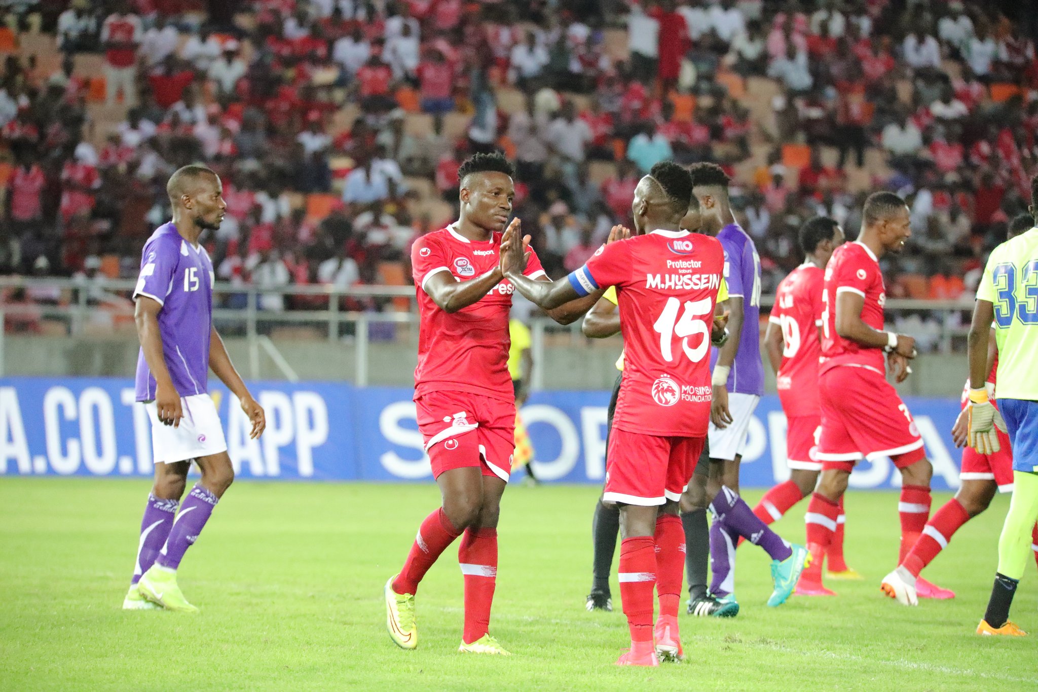 Simba SC trashed Vital' O FC 5-0 in Simba Day 2020