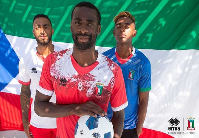 Equatorial Guinea New Jerseys By Oem Errea For The National Team