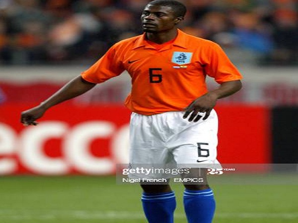 George Boateng with Netherlands' shirt. Nigel French/Gettyimages