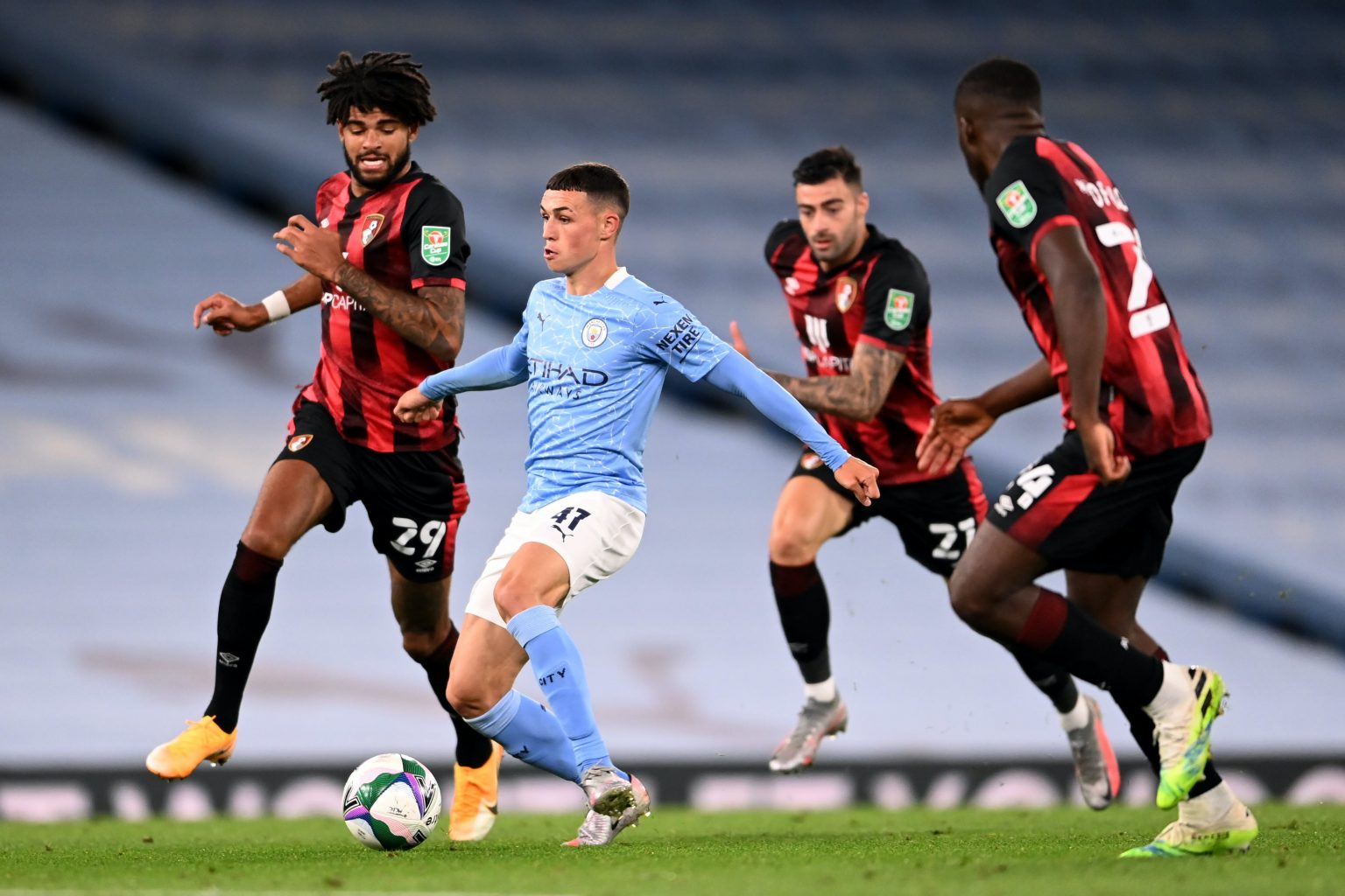 Burnley vs Manchester City : official lineups for Carabao Cup round of 16