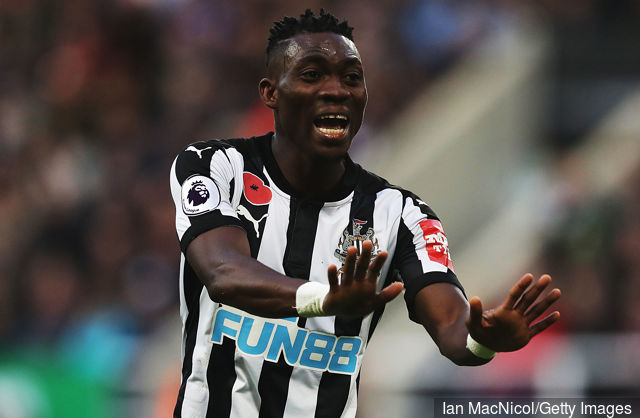 Christian Atsu Needs To Find A New Home Newcastle Boss Steve Bruce