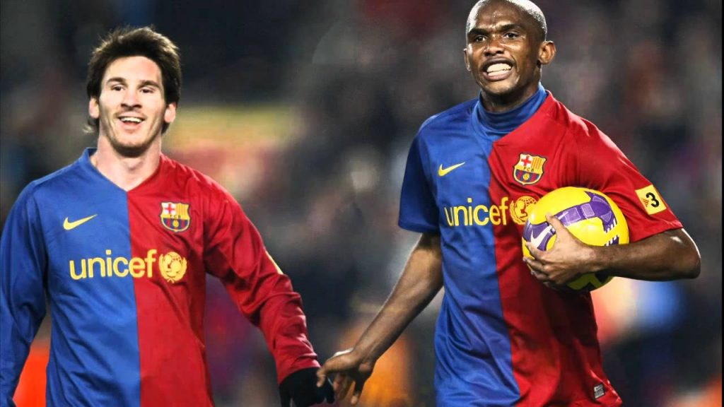 Messi and Eto'o
