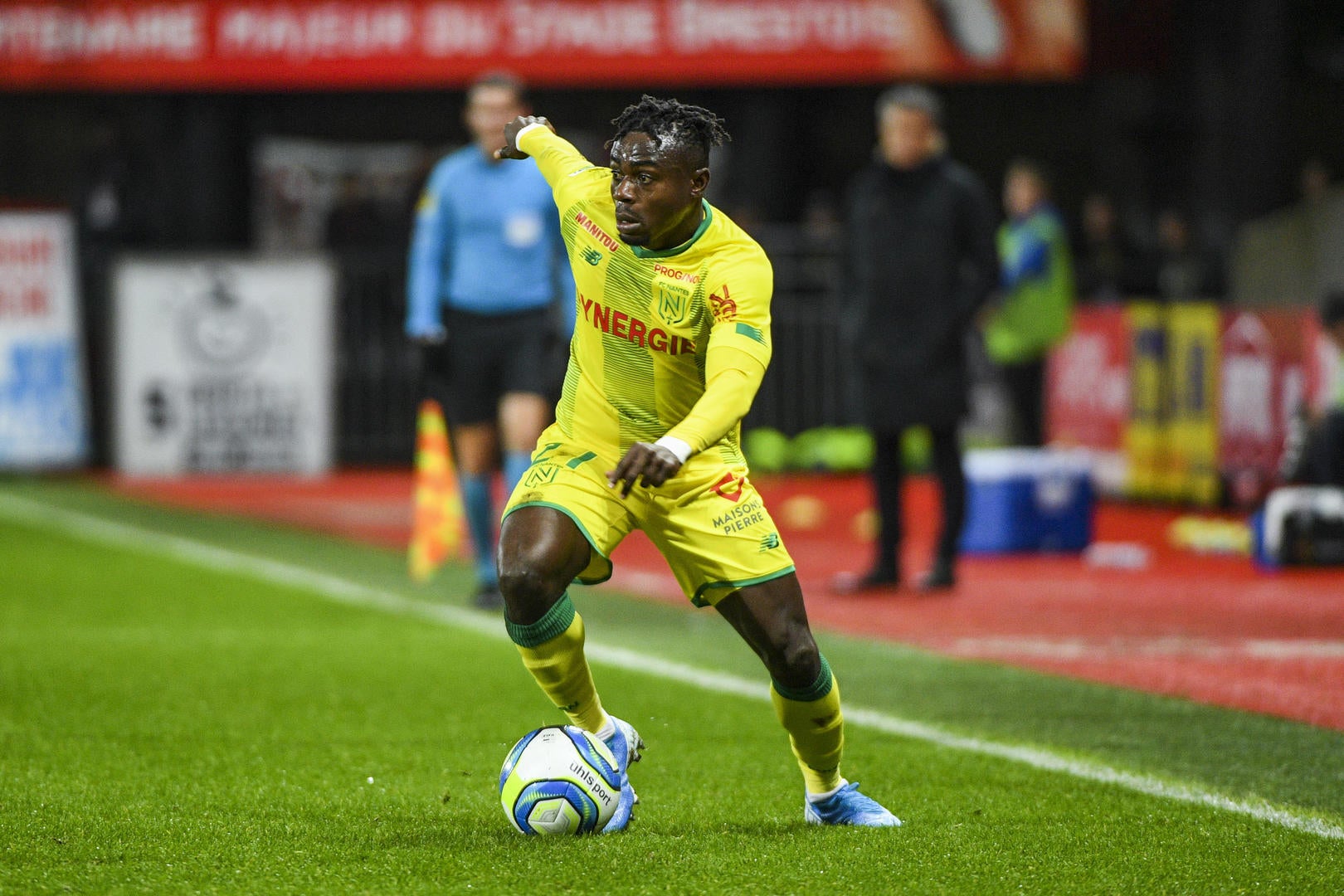 Moses Simon starts as Nantes face AS Monaco for their 3rd season game ...