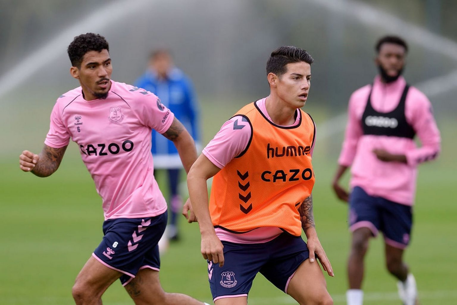 Tottenham v Everton official lineups with James, Allan