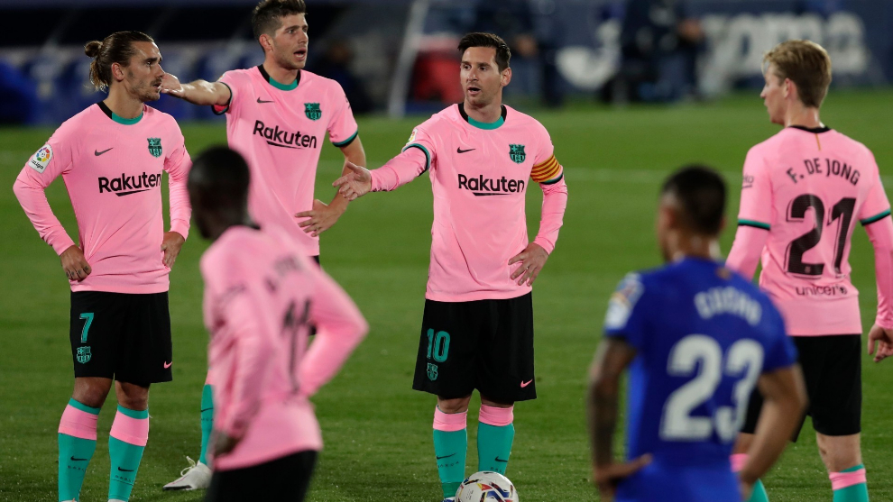 Barca have had a sad Sunday night at Coliseum Alfonso Perez against Getafe. And Ronald Koeman is expected to find solutions as quickly as possible.