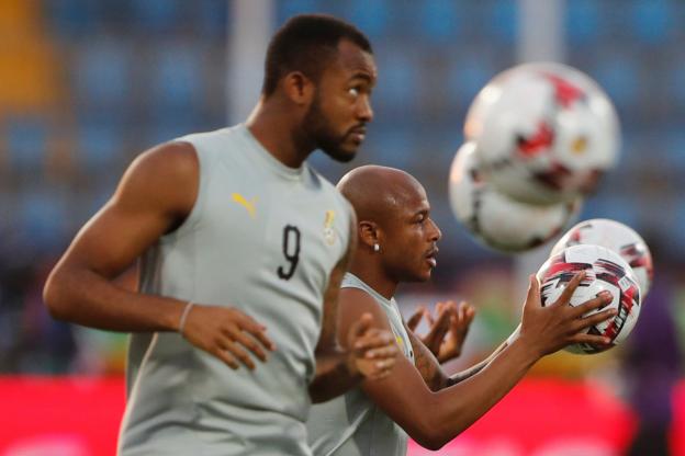 Jordan and Andre Ayew