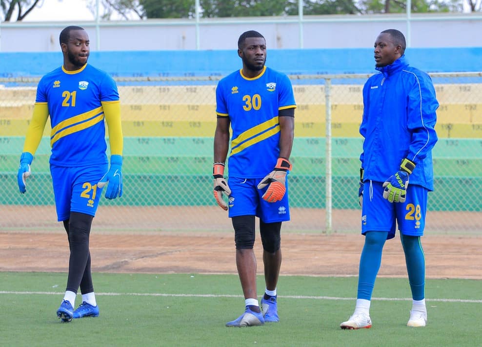 Amavubi's goalkeepers.