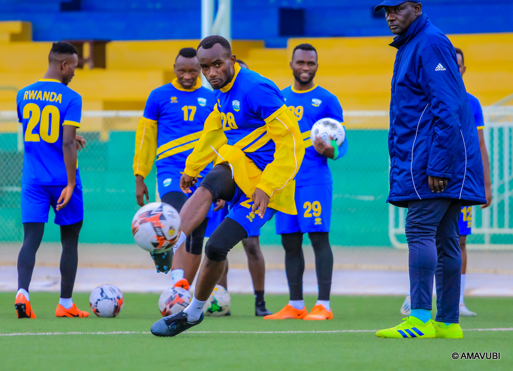 Amavubi in training session.