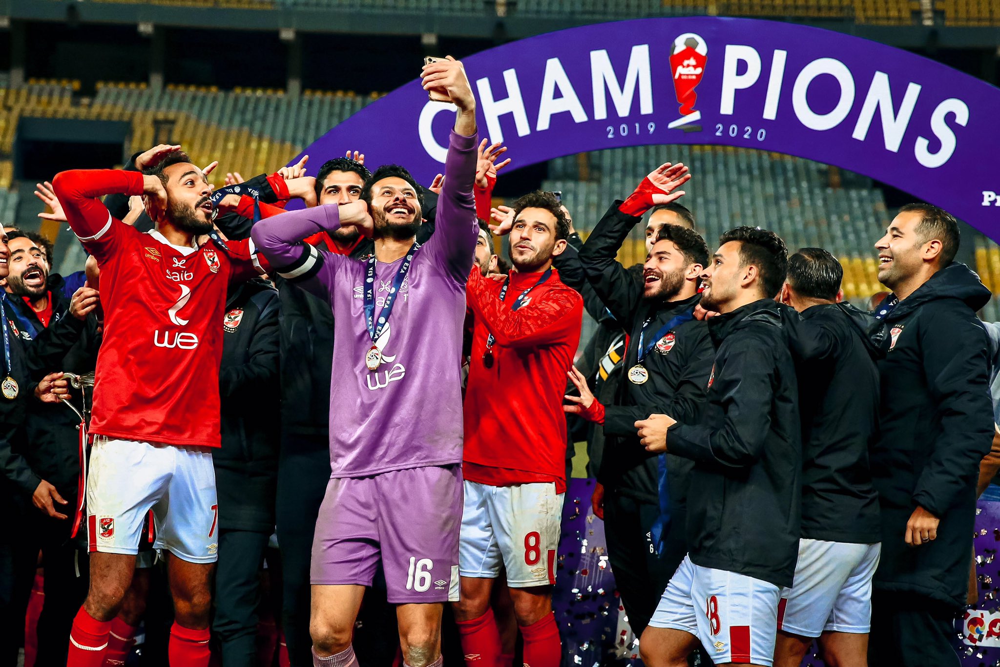 A memento from a momentous occasion. 🎞️ #ClubWC #AlAhly #ElShenawy, Al  Ahly SC