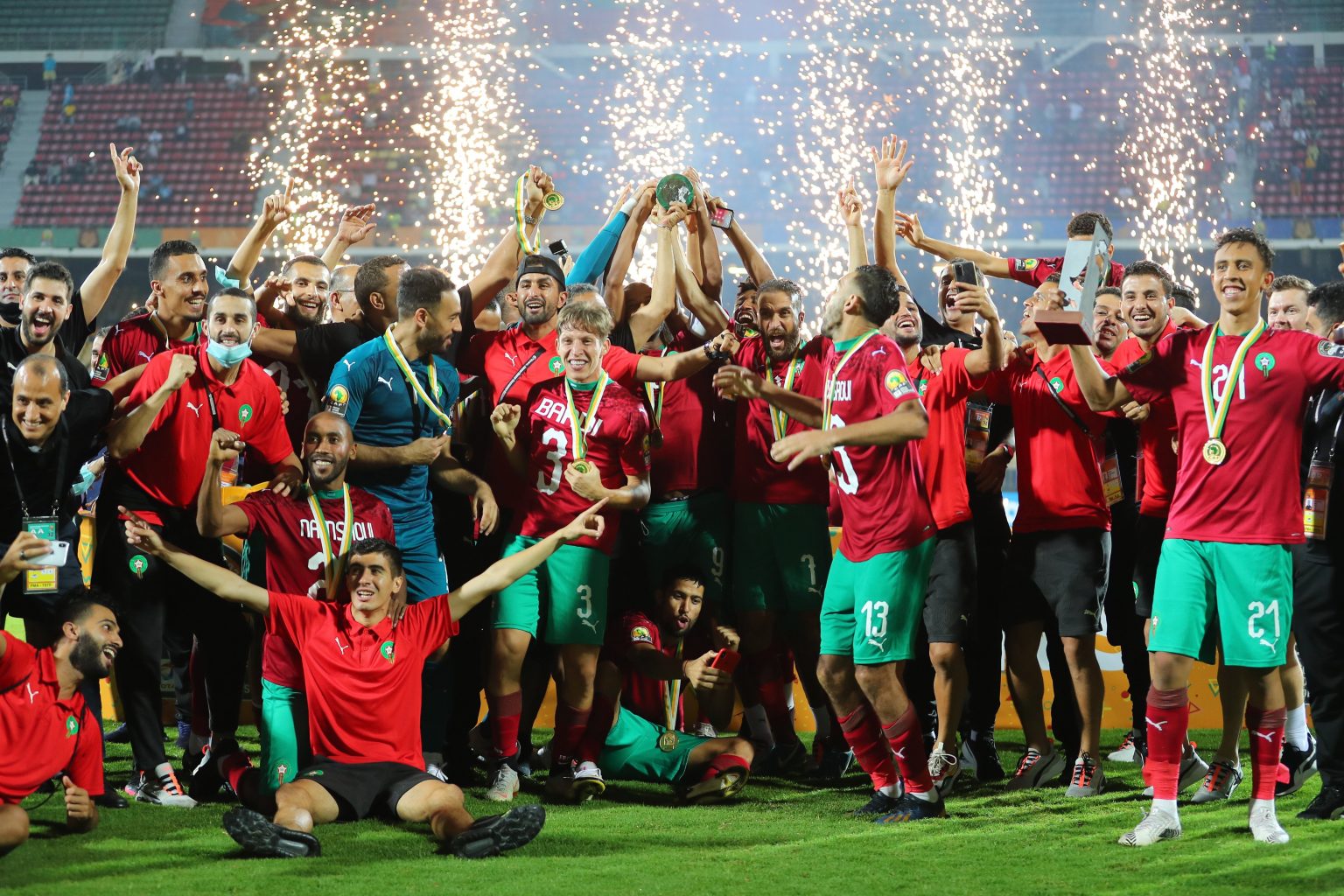 CHAN 2020 Morocco rules Africa after beating Mali to make history