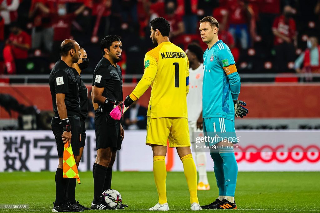 Mohamed El Shenawy and Manuel Neuer. ©GettyImages