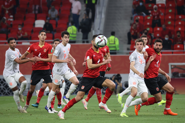 Bayern Munich vs Al Ahly.