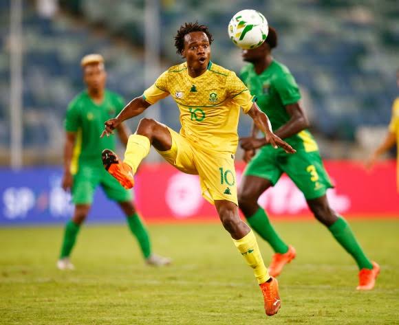 Percy Tau We Have To Seal Afcon Qualification Against Ghana Africa Top Sports