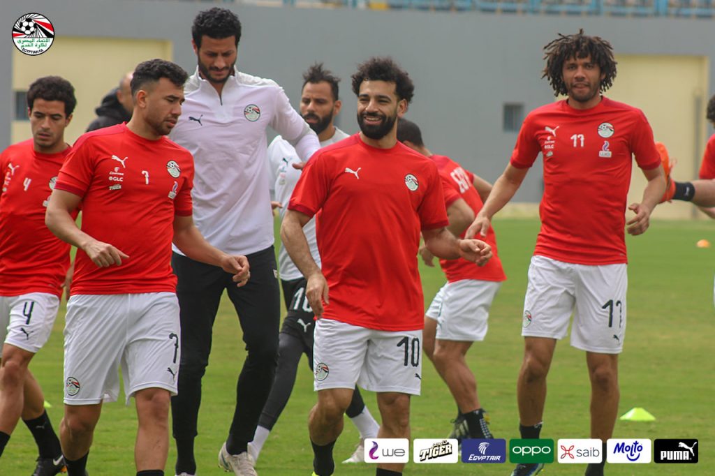 Pharaohs' last training session before heading to Nairobi. ©EFA