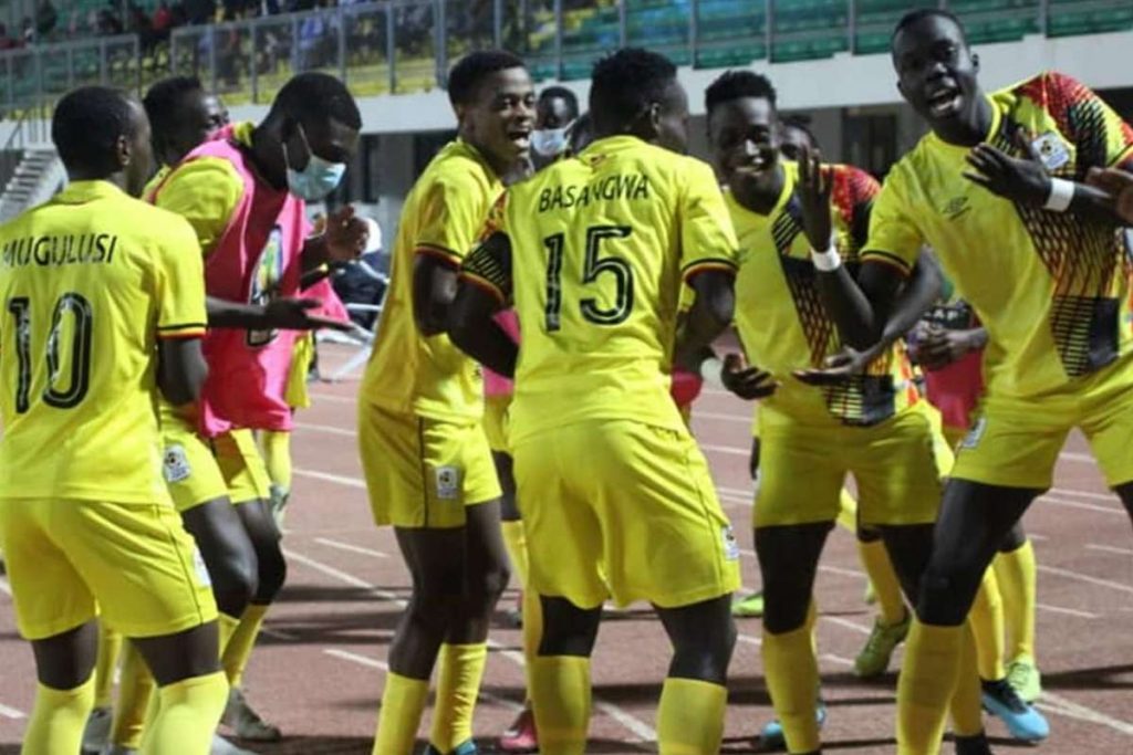 The boys of Morley Byekwaso celebrating.