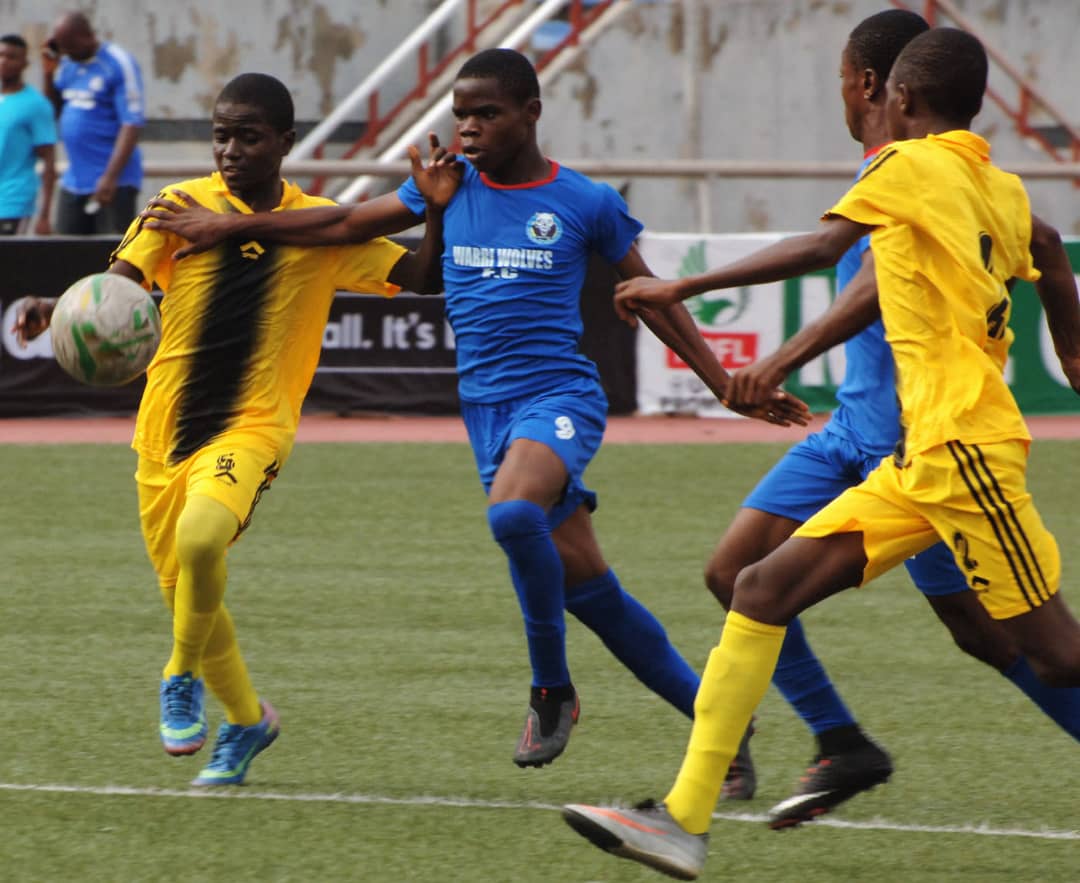 warri-wolves-advance-to-semi-finals-of-2021-npfl-la-liga-u-15-africa