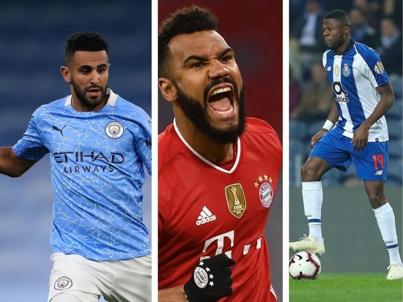 Mahrez, Choupo-Moting and Mbemba make UCL quarters' 2nd leg Best XI