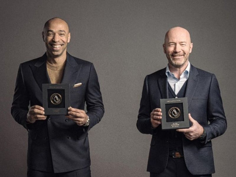 Thierry Henry, Alan Shearer named in Premier League Hall of Fames