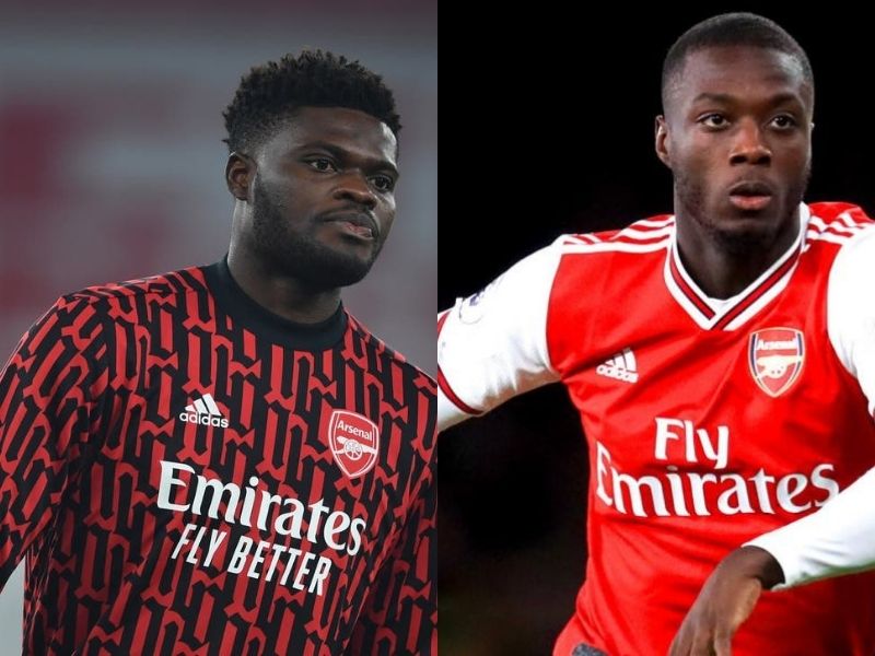 Thomas Partey, Nicolas Pepe nominated for Arsenal Player of the Month