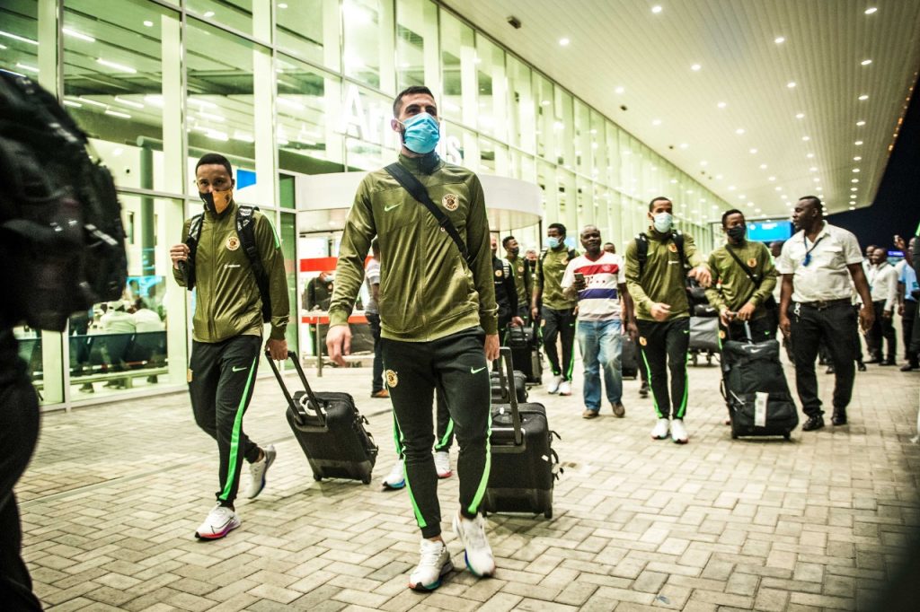 Kaizer Chiefs arrived in Dar es Salam, Tanzania on Thursday.