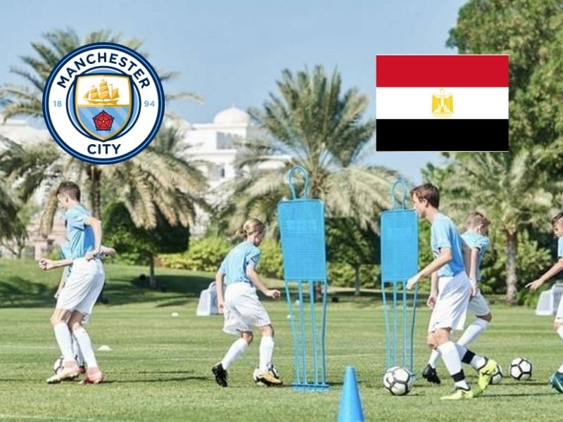Manchester City launches its Football School in Egypt