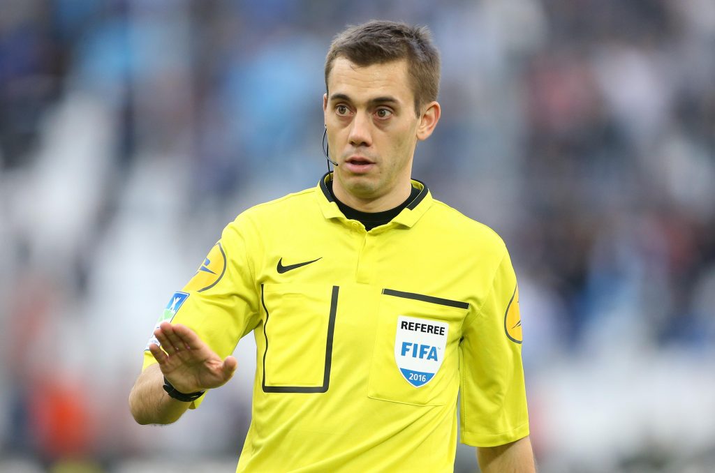 Clément Turpin will officiate UEFA Europa League final.