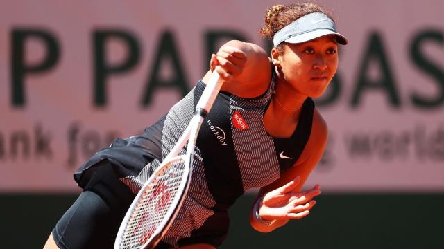 Naomi Osaka during Roland Garros. Credits : Julian Finney/Getty Images