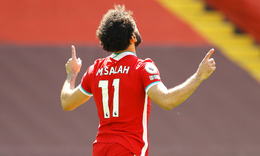 Mohamed Salah is linked up with Liverpool until June 2023.