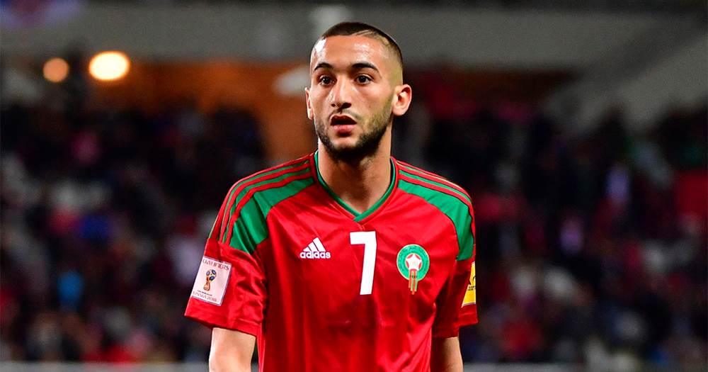 Hakim Ziyech ruled out of Morocco's friendly against Ghana