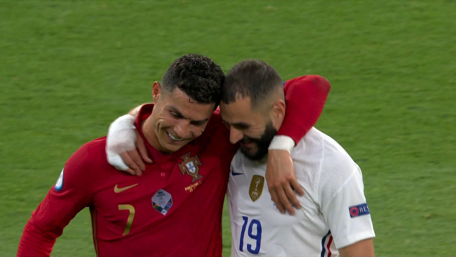 Karim Benzema tells more about his discussion with Ronaldo during Portugal vs France