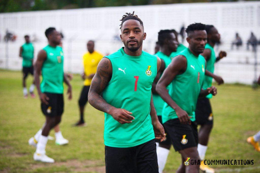 Tariqe Fosu has joined his national teammates on Wednesday. ©GFA Communications