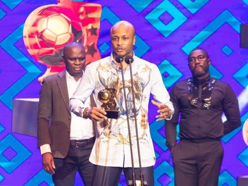 Andre Ayew Black Stars skipper named Ghana Football of the Year