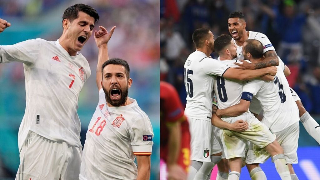 Euro 2020 Semifinal Confirmed Lineups For Italy Vs Spain Clash