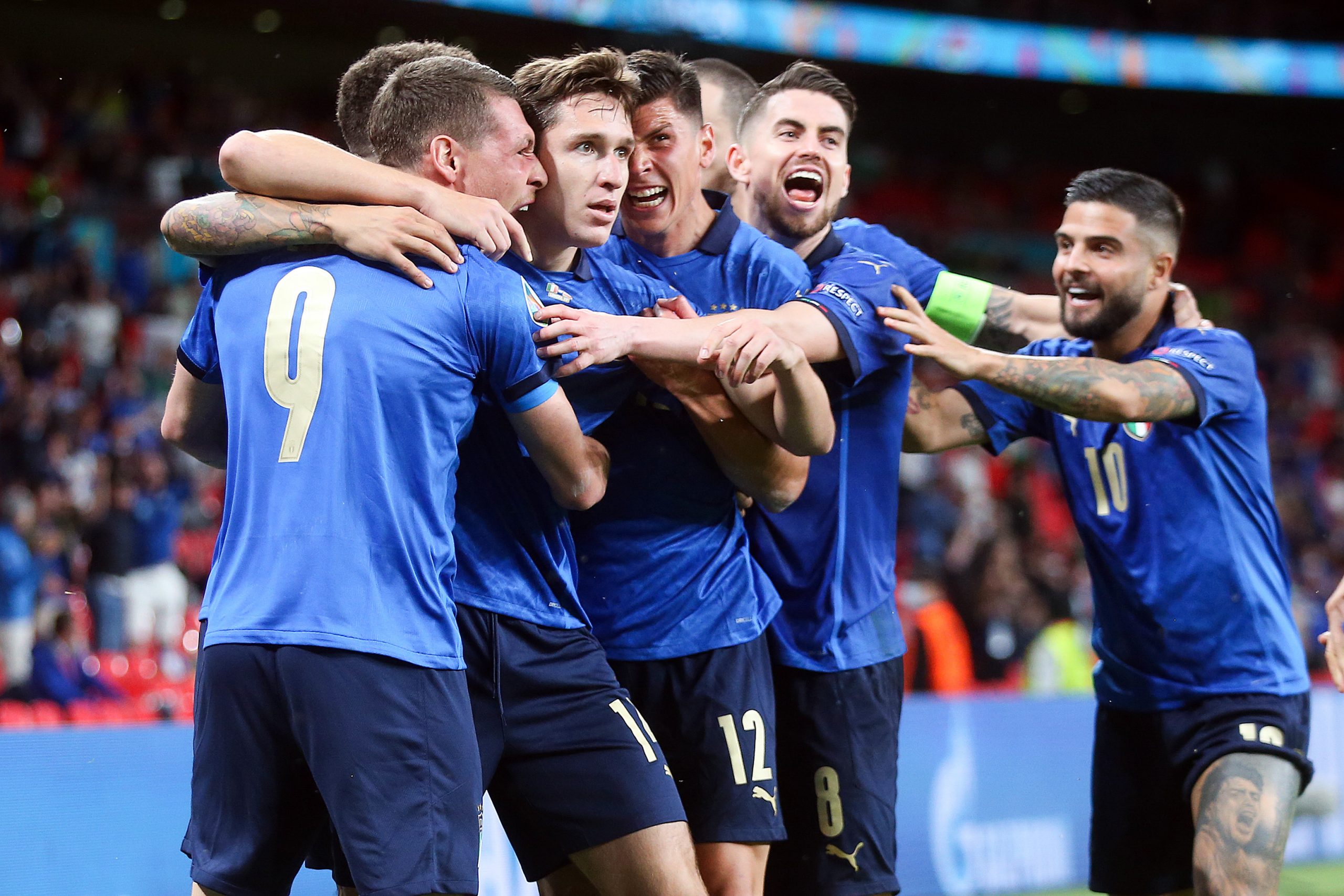 Italy through to Euro 2020 final after beating Spain on penalties