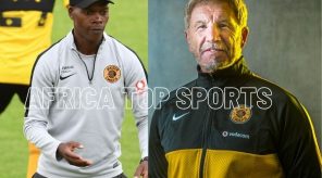 Stuart Baxter or Arthur Zwane on Kaizer Chiefs bench in CAF CL final
