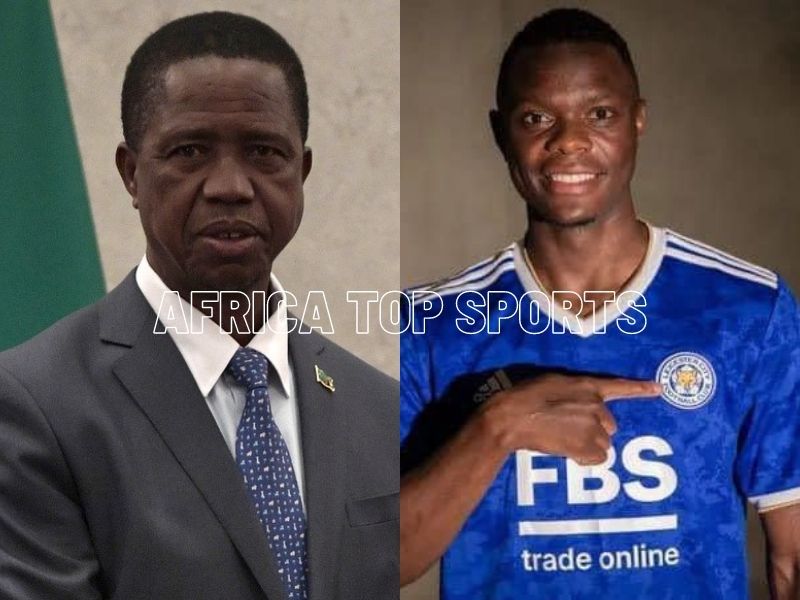 Zambia President Edgar Lungu Congratulates Patson Daka On His Leicester Move