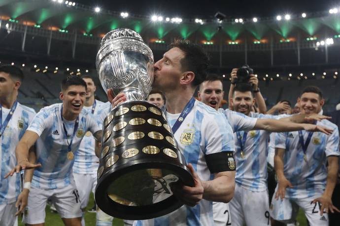 Copa America Messi Finally Leads Argentina To Glory After Beating Brazil
