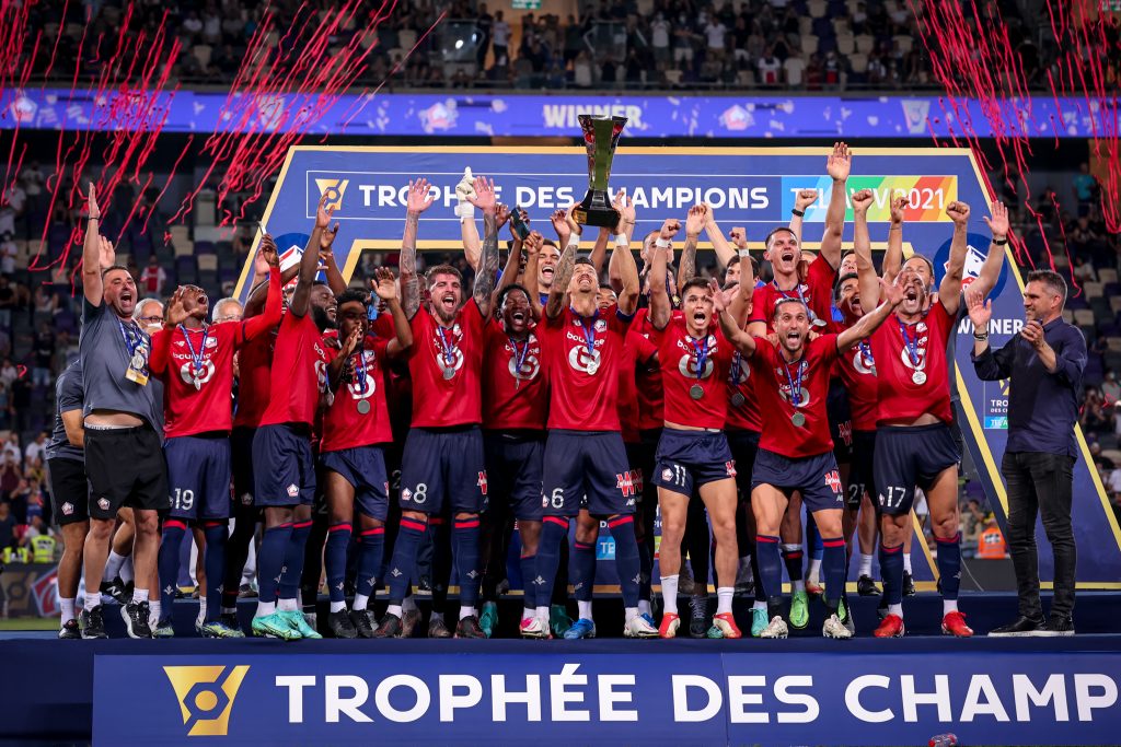 Lille Stuns Psg 1 0 To Win First Ever Trophee Des Champions Title